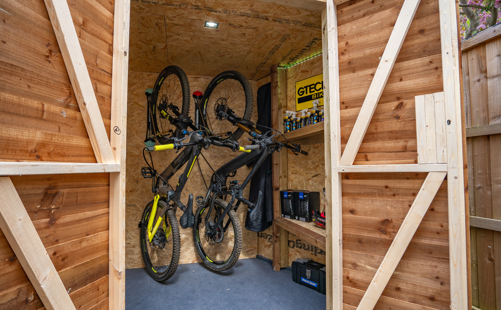 No Garage? No Worries! Here's Another Way To Store Your Bike.